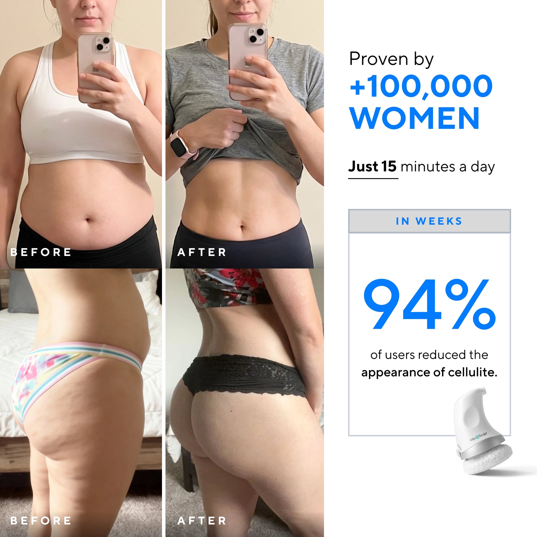 Vibro Sculpt - 6 Pads Included