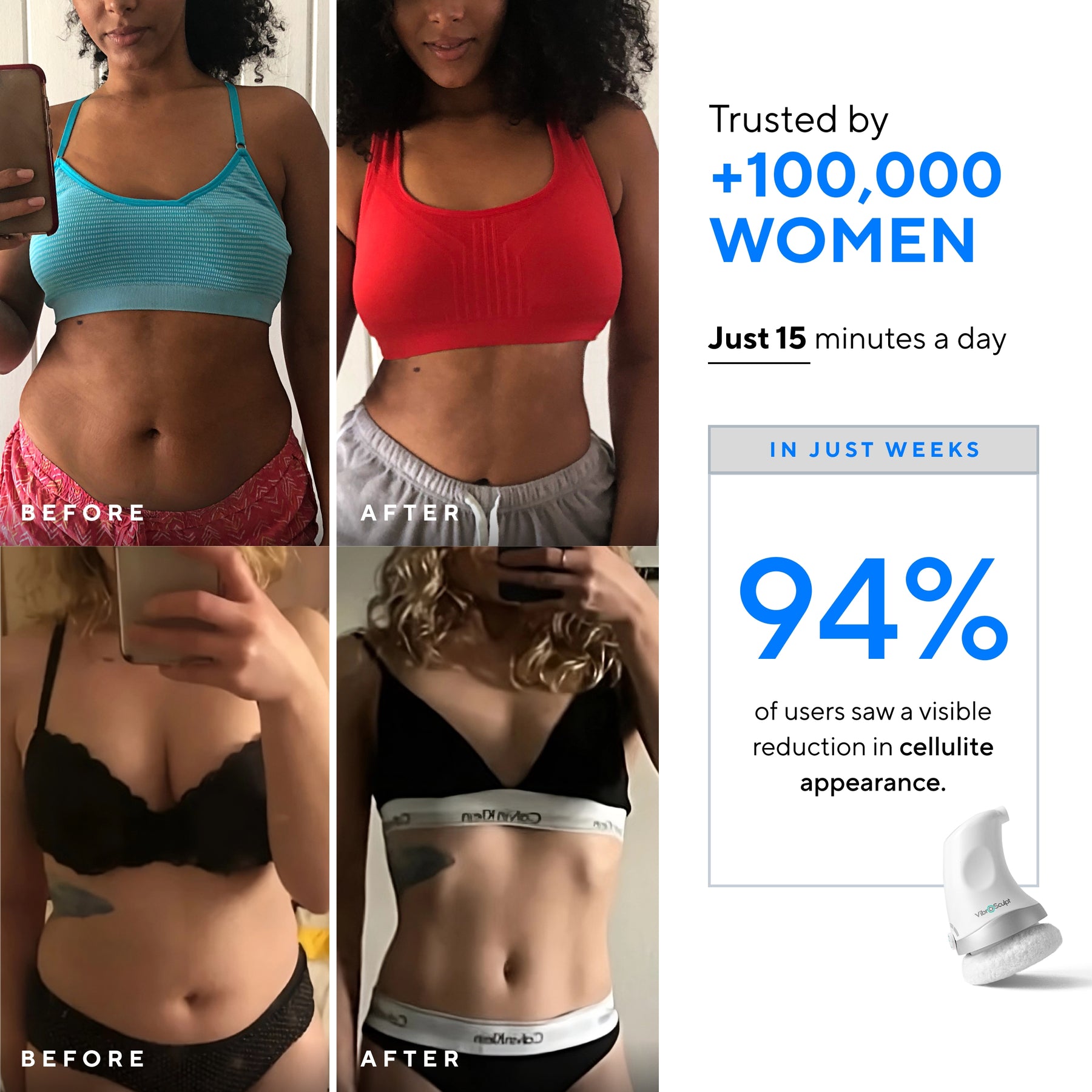 Vibro Sculpt - 6 Pads Included