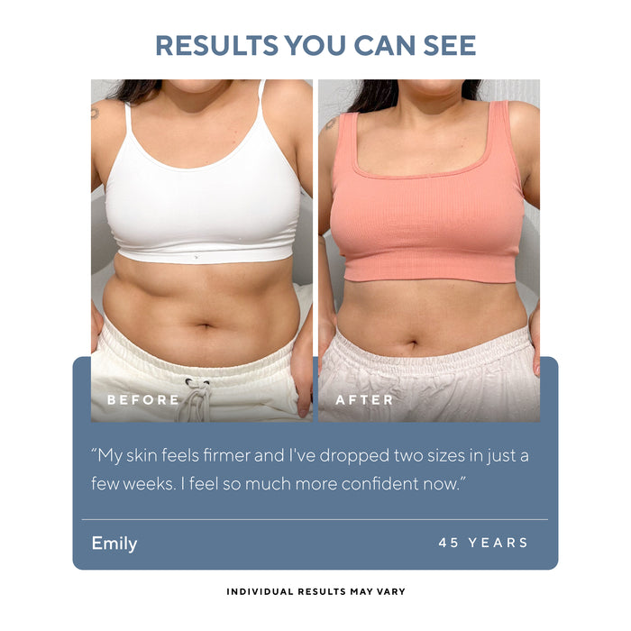Vibro Sculpt Before And After