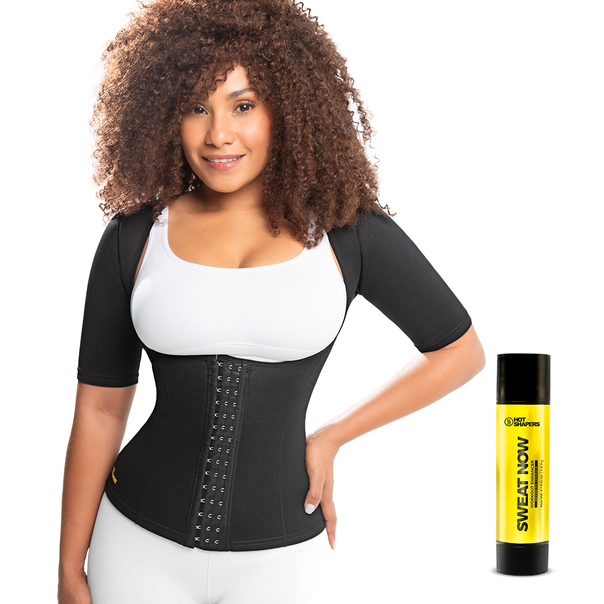 SLEEVED CAMI HOT WAIST CINCHER