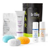 Beauty Pads + VIT C + Retinol Toner + Sculpt Gel + Green Tea