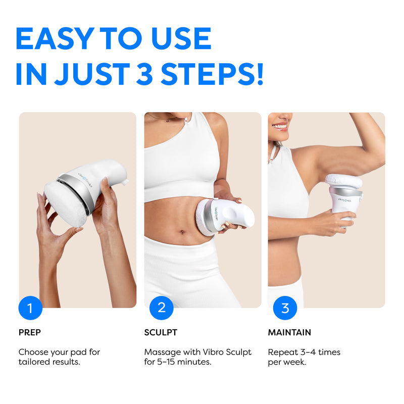 Vibro Sculpt - 6 Pads Included (UK)
