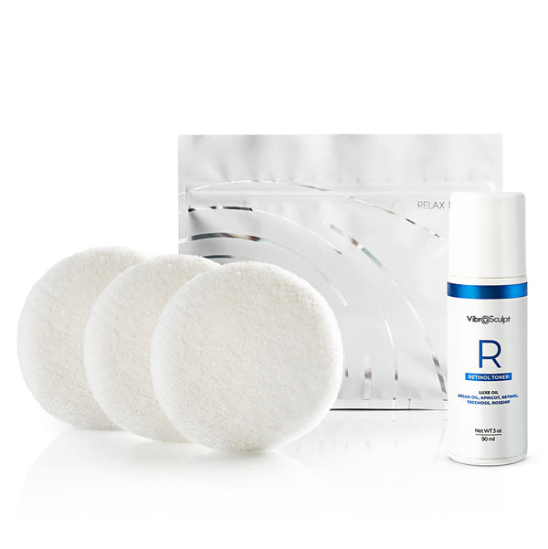 Pro Sculpting Pads + Retinol Toner
