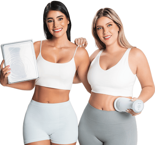Models holding the Vibro Sculpt Pro
